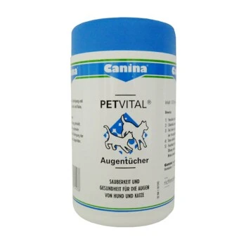 Canina Petvital Augentücher 120 Stk 1 Canina Petvital Augentücher 120 Stk