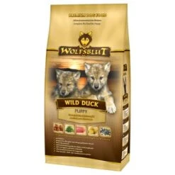 WOLFSBLUT Puppy Wild Duck Entenfleisch Mit Kartoffel 2 Kg