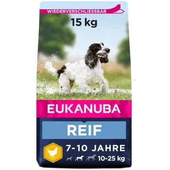 EUKANUBA Mature & Senior Medium Breed Chicken 15 Kg 5 EUKANUBA Mature & Senior Medium Breed Chicken 15 Kg – Bild 5