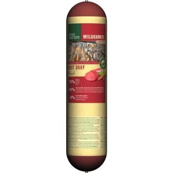REAL NATURE WILDERNESS Wurst Adult 6x800g Best Beef - Rind Mit Amaranth & Karotte 1 REAL NATURE WILDERNESS Wurst Adult 6x800g Best Beef - Rind Mit Amaranth & Karotte