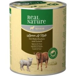 Bestseller 1 REAL NATURE Senior Lamm & Kalb 6x800 G