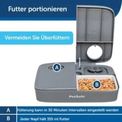 PetSafe Futterautomat Für 2 Mahlzeiten 27 PetSafe Futterautomat Für 2 Mahlzeiten -Trixie Verkäufe 63e0ff37432d3d4025eec77dc4fdc68663480c78 649f663b2631b9abb1bb293479ef991c6e5a33fb