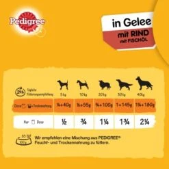Pedigree Adult Plus 12x800g Rind Mit Fischöl, In Gelee -Trixie Verkäufe 655ed707649b5d4bc2783ac405448542fe368e24 1100620 de DE pedigree 4