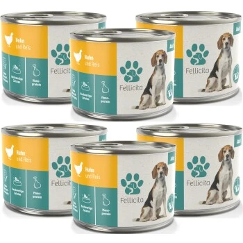 Fellicita Huhn & Reis 6x 200g 2 Fellicita Huhn & Reis 6x 200g – Bild 2