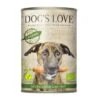 DOG'S LOVE BIO 6x400g Greens