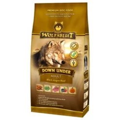 WOLFSBLUT Down Under, Rind Mit Gemüse 2 Kg