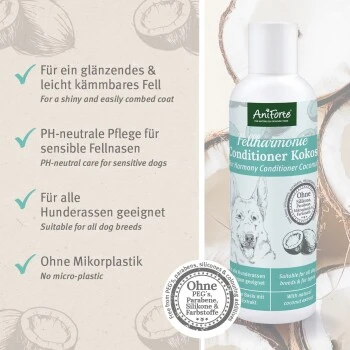 Aniforte Fellharmonie Conditioner Kokos 200ml 4 Aniforte Fellharmonie Conditioner Kokos 200ml – Bild 4