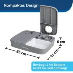 PetSafe Futterautomat Für 2 Mahlzeiten 24 PetSafe Futterautomat Für 2 Mahlzeiten -Trixie Verkäufe bbe9cab735d5b9f4c0eedd0a56c673f98bfc289d 3af10beb3f1b8fffe2d66d9f1441f88b00169941