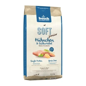 Bosch Soft Junior Hühnchen & Süßkartoffel 12,5 Kg 1 Bosch Soft Junior Hühnchen & Süßkartoffel 12,5 Kg