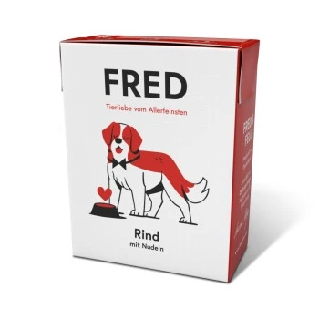 Fred & Felia FRED 10x390g Rind Mit Nudeln 1 Fred & Felia FRED 10x390g Rind Mit Nudeln