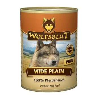 WOLFSBLUT Adult Wide Plain Pur - 6x395g 1 WOLFSBLUT Adult Wide Plain Pur - 6x395g